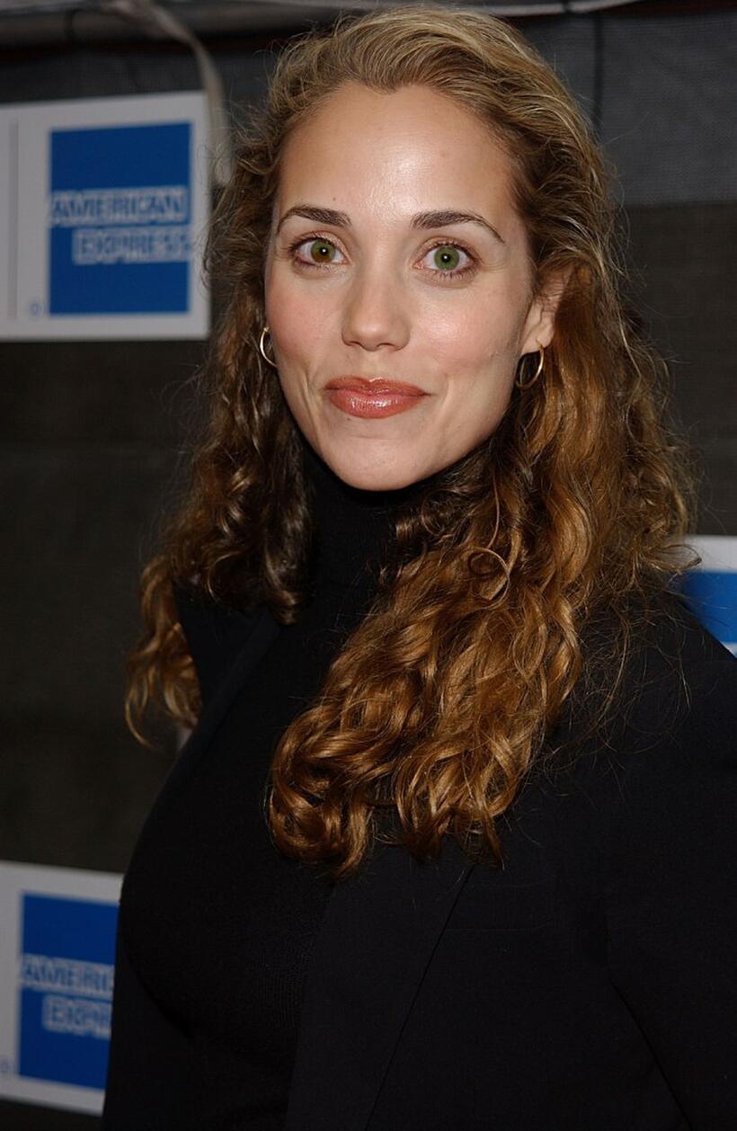 Elizabeth Berkley at the Tribeca Film Festival awards ceremony.