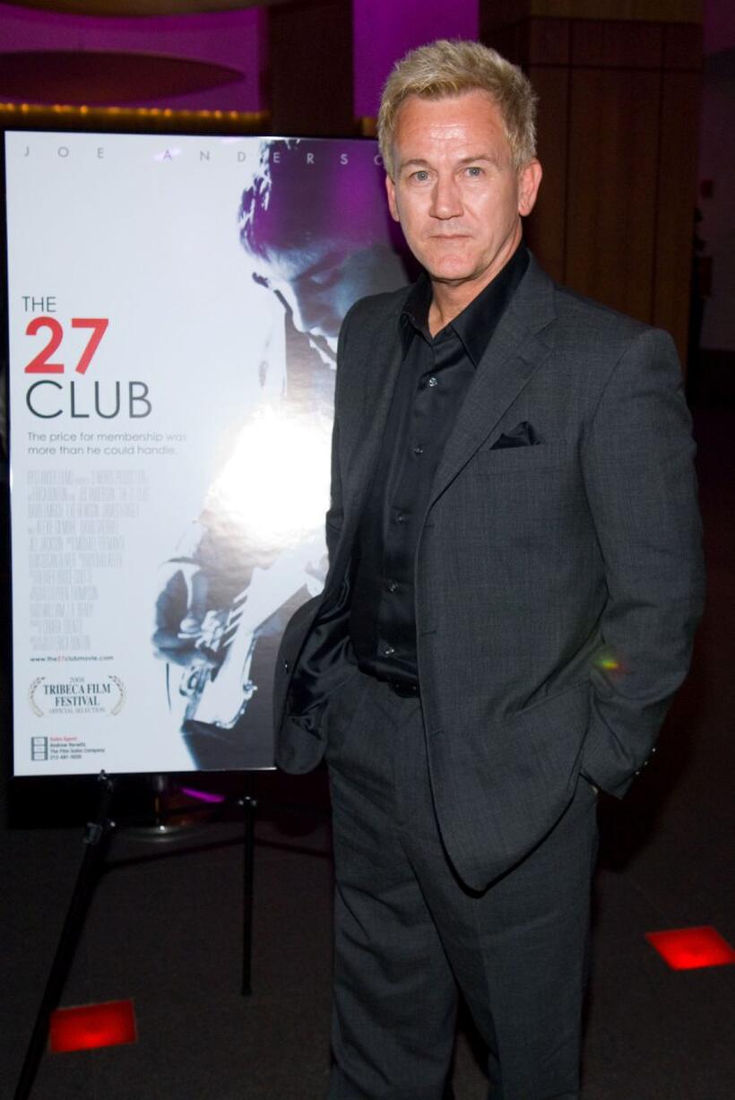 David Sherrill at the after party of "The 27 Club."