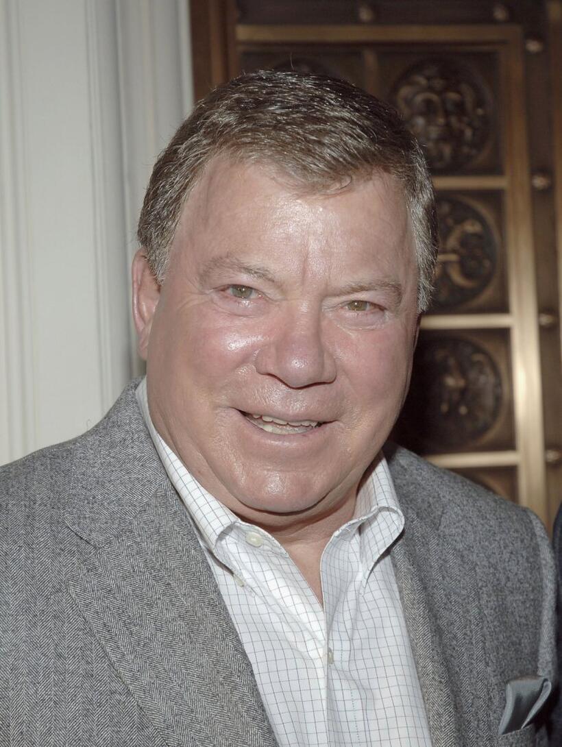 William Shatner at the Luxe Wear Fall/Winter Fashion Show.