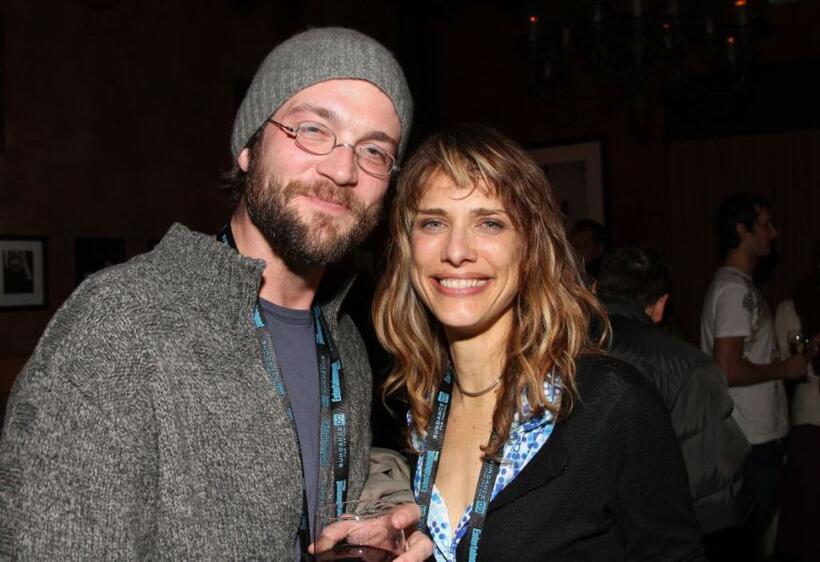 Steven Schardt and Lynn Shelton at the 2009 Sundance Film Festival.