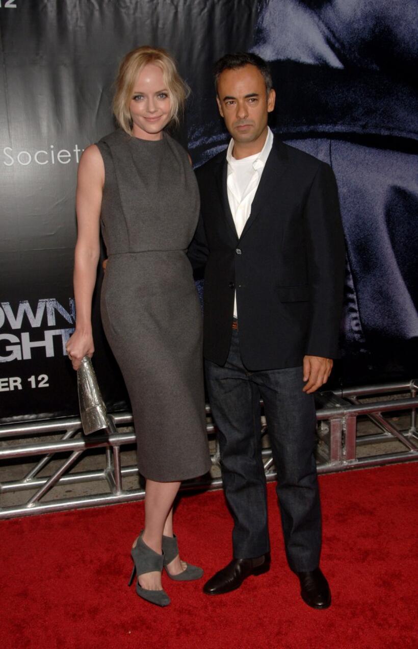 Marley Shelton and Francisco Costa at the premiere of "We Own the Night."