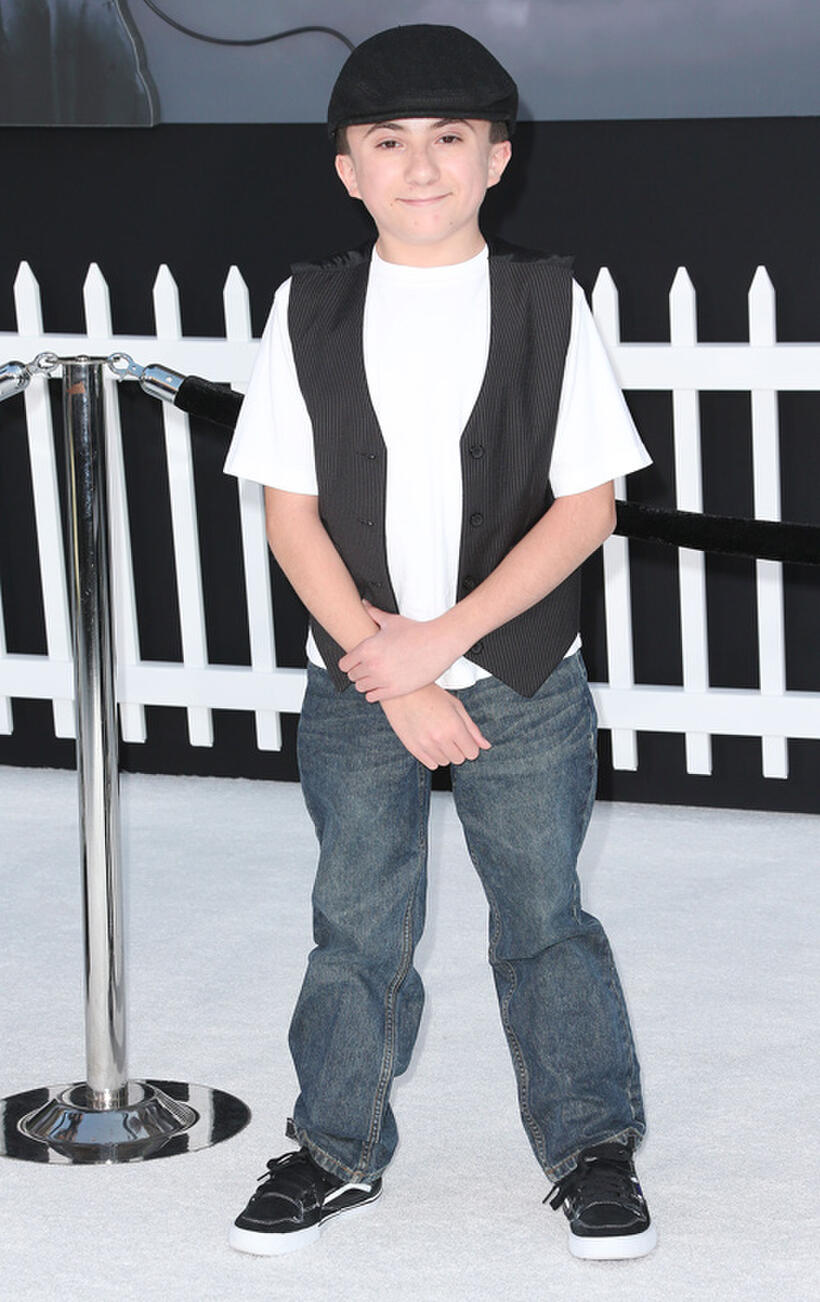 Atticus Shaffer at the California premiere of "Frankenweenie."
