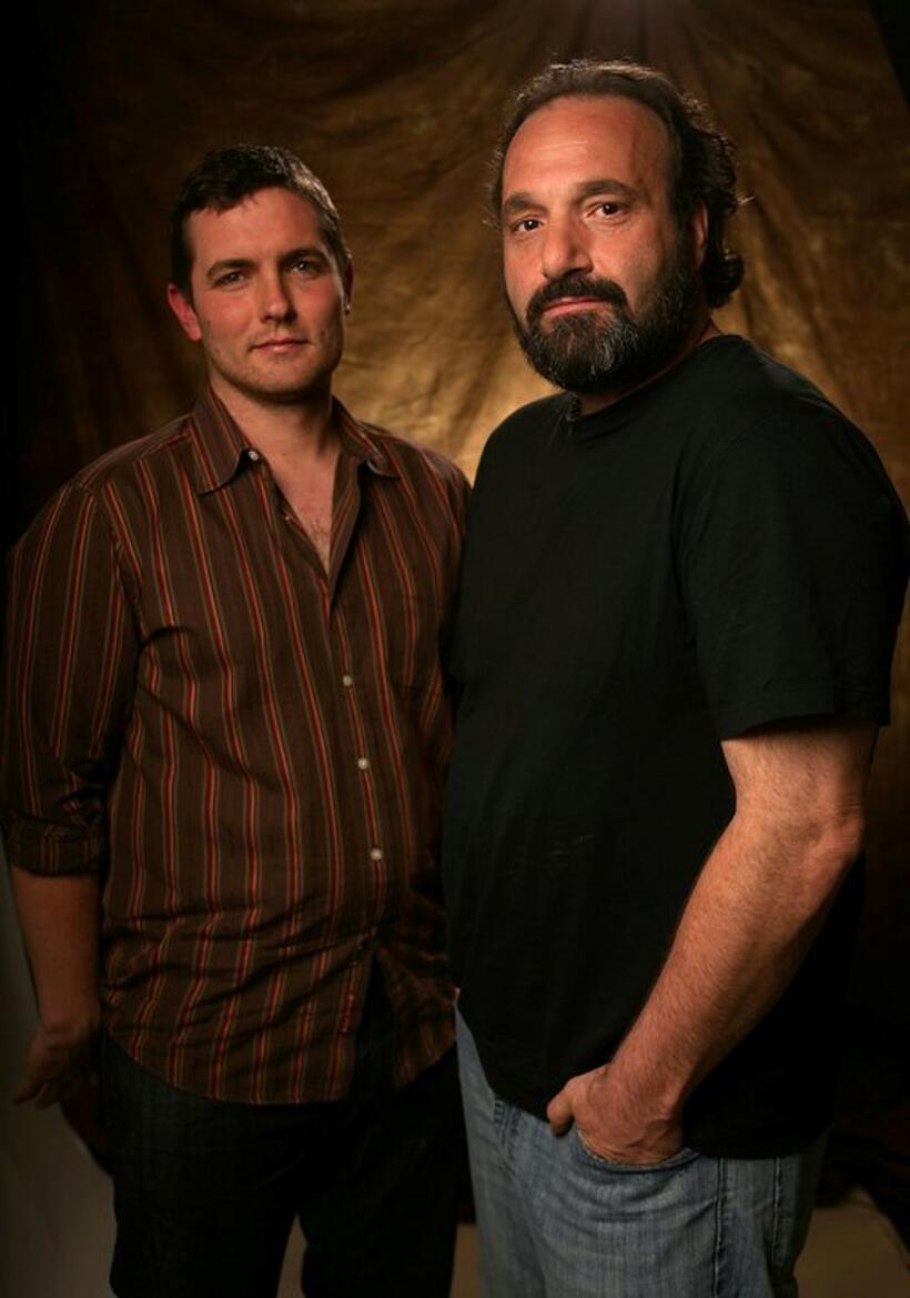 Zach Shaffer and Steven Saporito at the 2008 Tribeca Film Festival.
