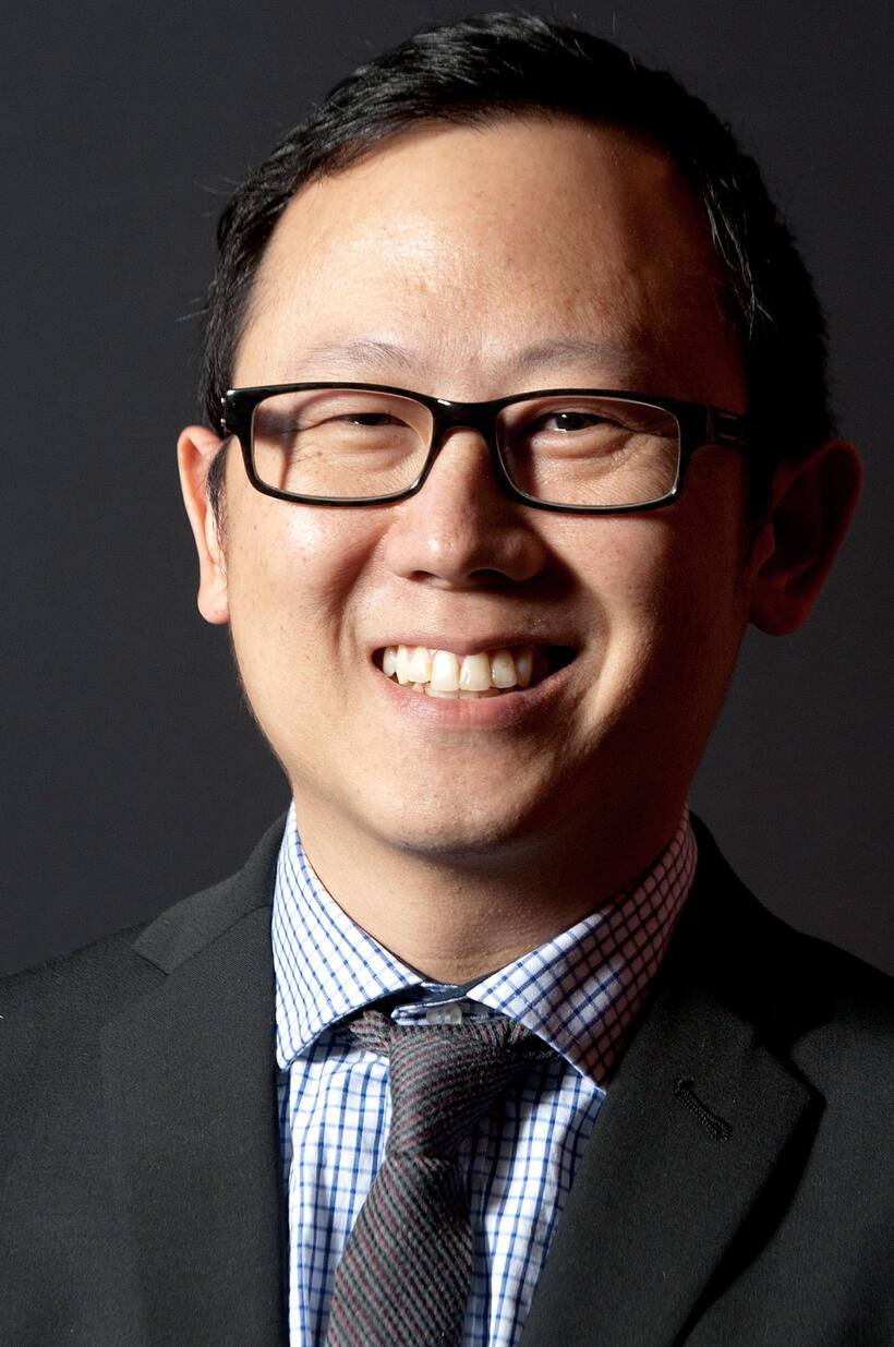 Patrick Shen at The Wrap's screening of "La Source" in Los Angeles.