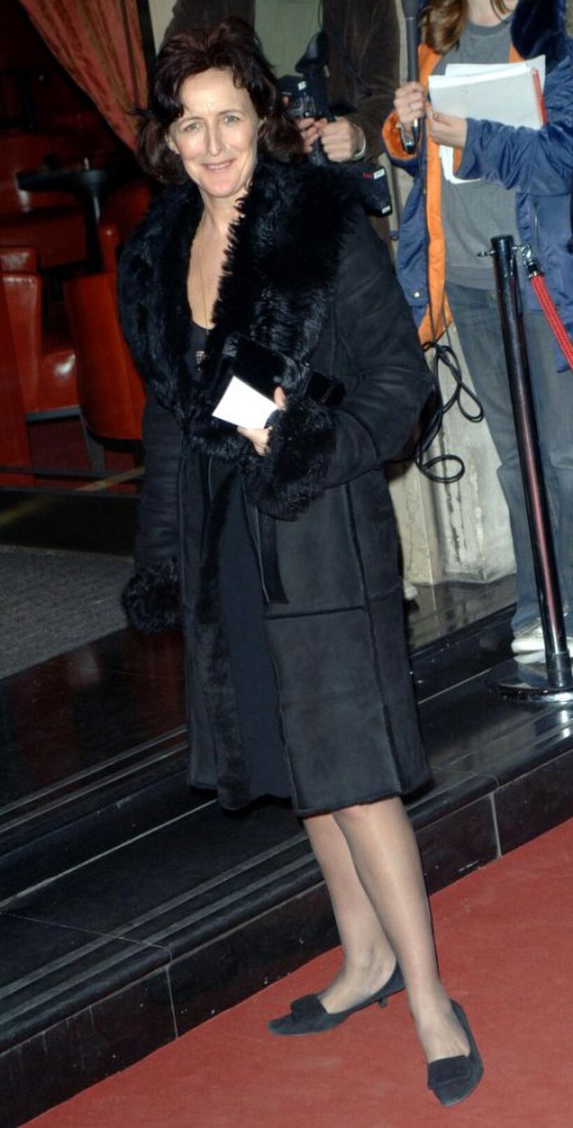 Fiona Shaw at the Lawrence Olivier Theatre Awards.