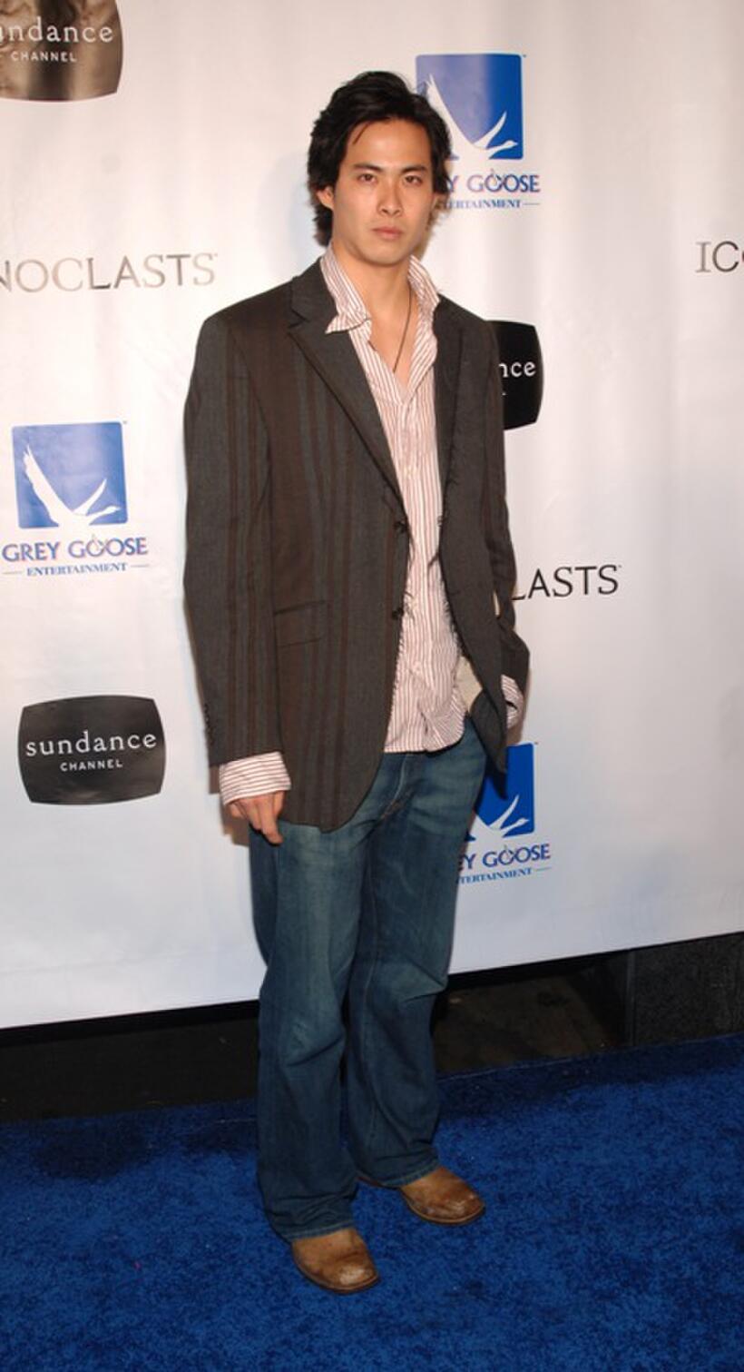 Ivan Shaw at the launch of the television series "Iconoclasts."