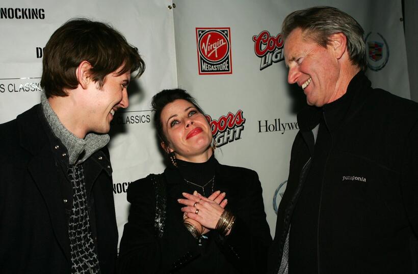 Sam Shepard, Gabriel Mann and Fairuza Balk at the premiere of "Dont Come Knocking" at Eccles Theater during the 2006 Sundance Film Festival.