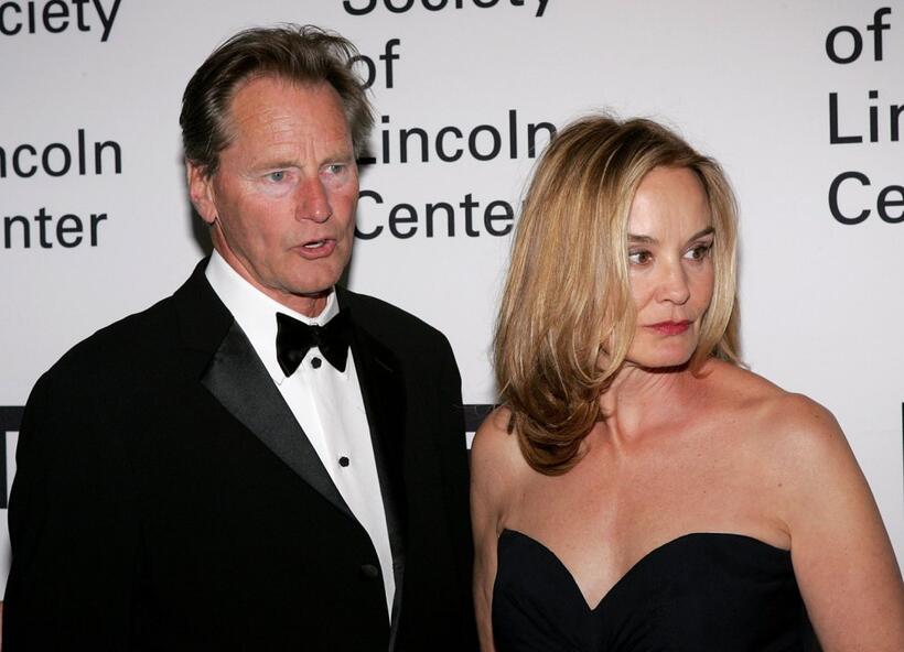Sam Shepard and Jessica Lange at The Film Society of Lincoln Center honors Jessica Lange at Avery Fisher Hall.