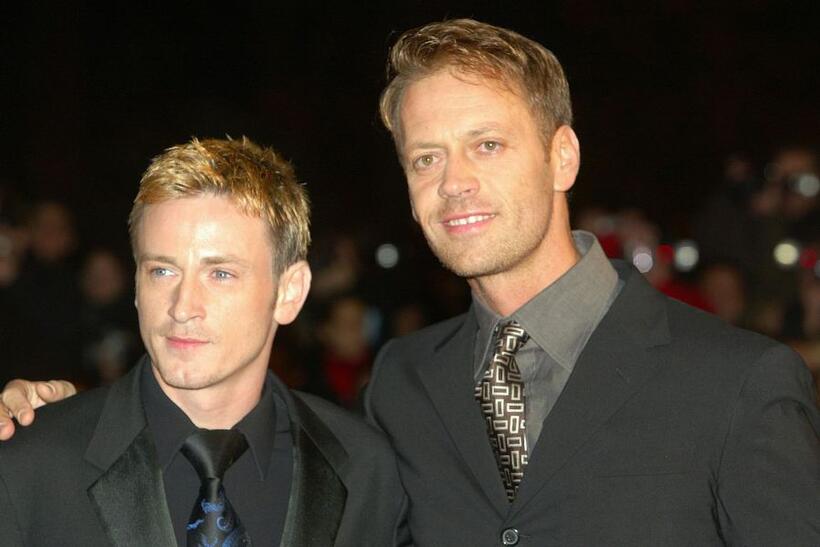 Benoit Magibel and Rocco Siffredi at the French NRJ Music Awards ceremony during the Annual Midem music conference.