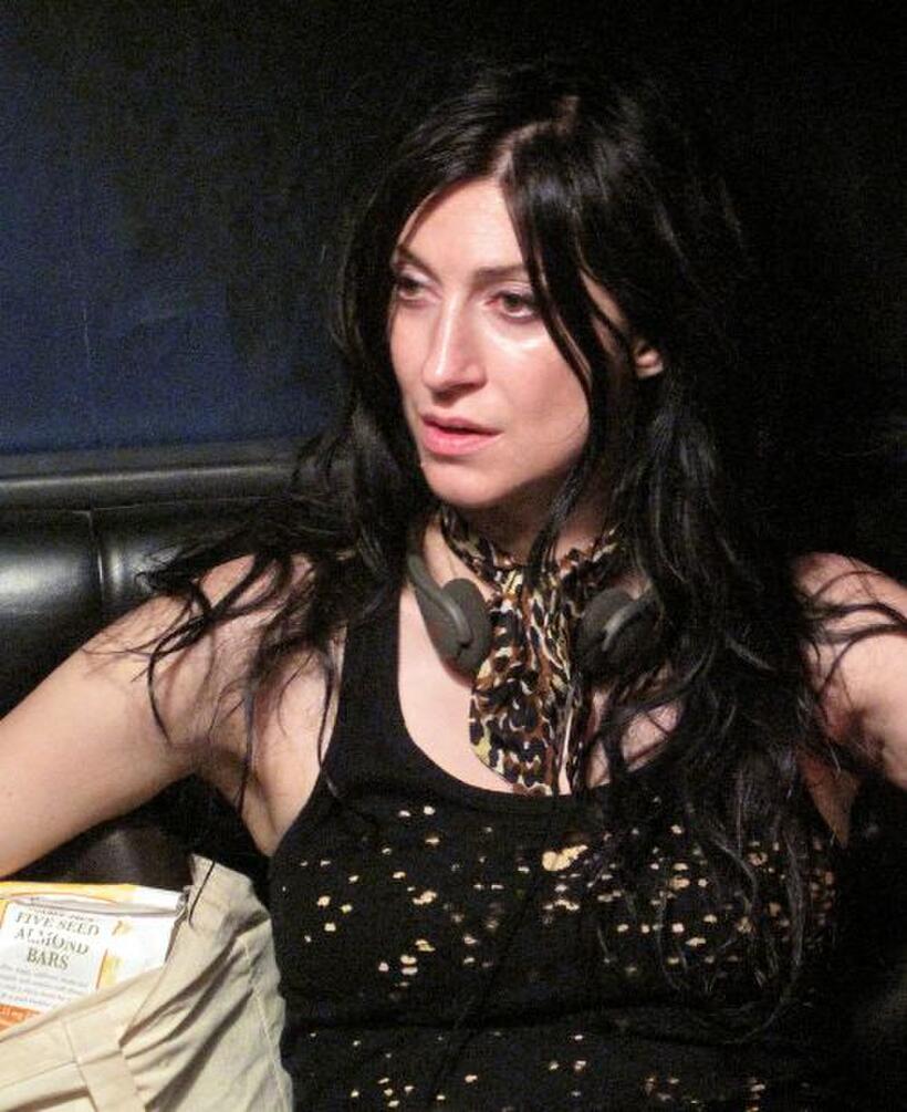 Director Floria Sigismondi on the set of "The Runaways." "The Runaways."
