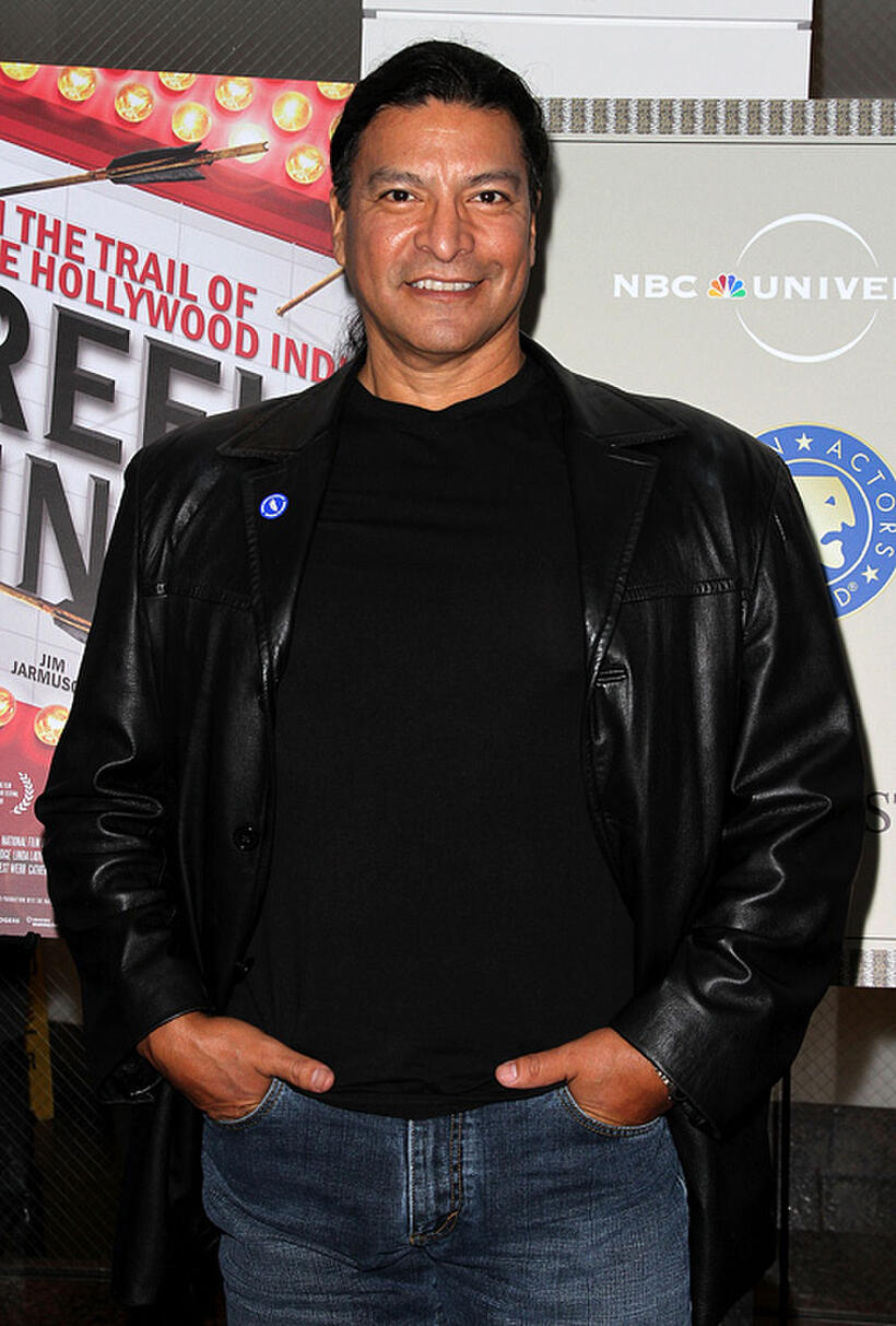 Gil Birmingham at the Universal premiere screening of "Reel Injun" & "American Indian Actors."