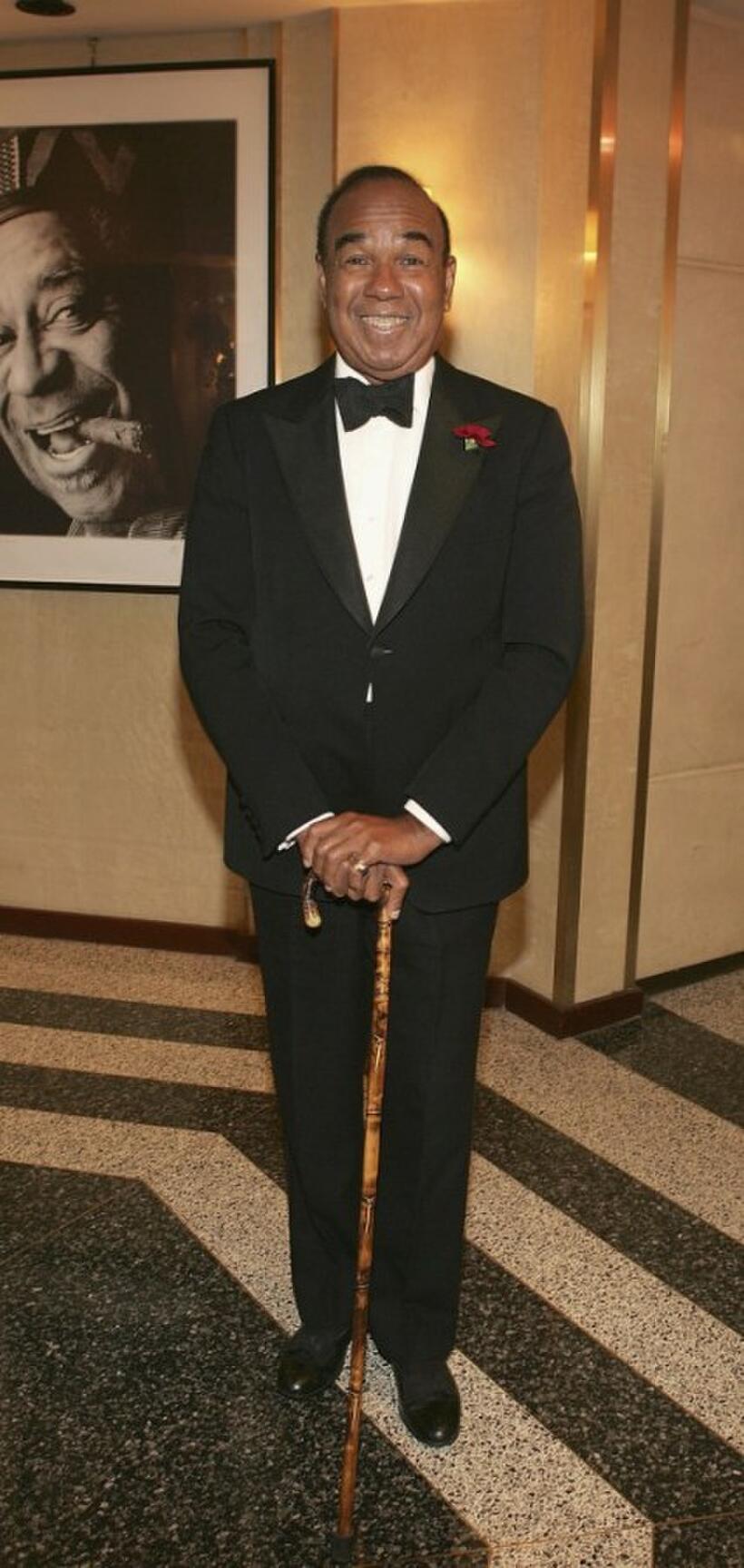 Bobby Short at his surprise 80th birthday party.