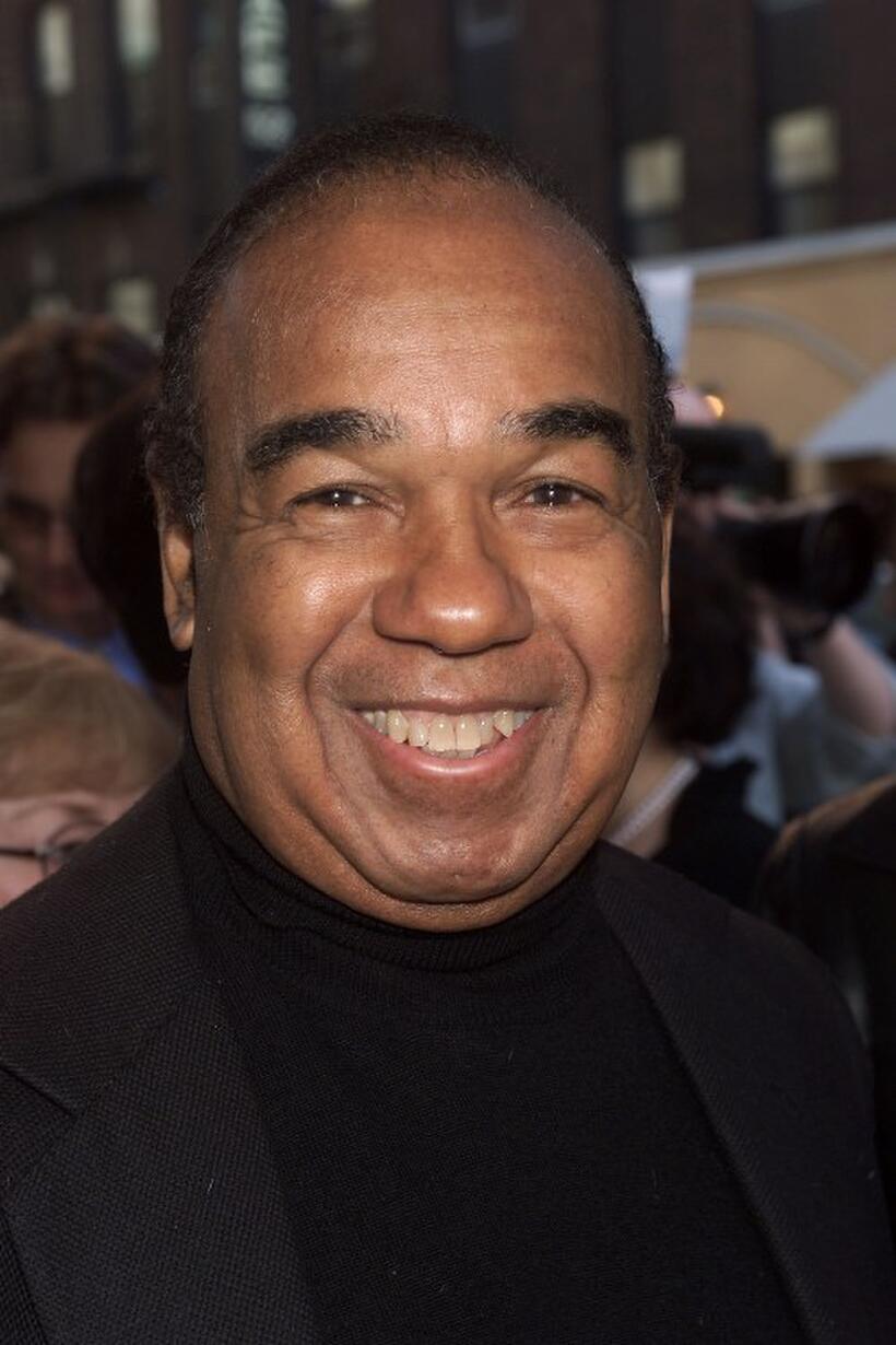 Bobby Short at the opening of the play "King Hedley II."