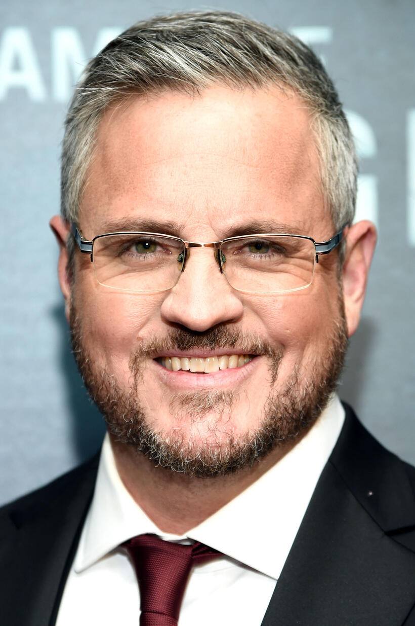 Sam Sherian at the "I Am The Night" New York premiere.
