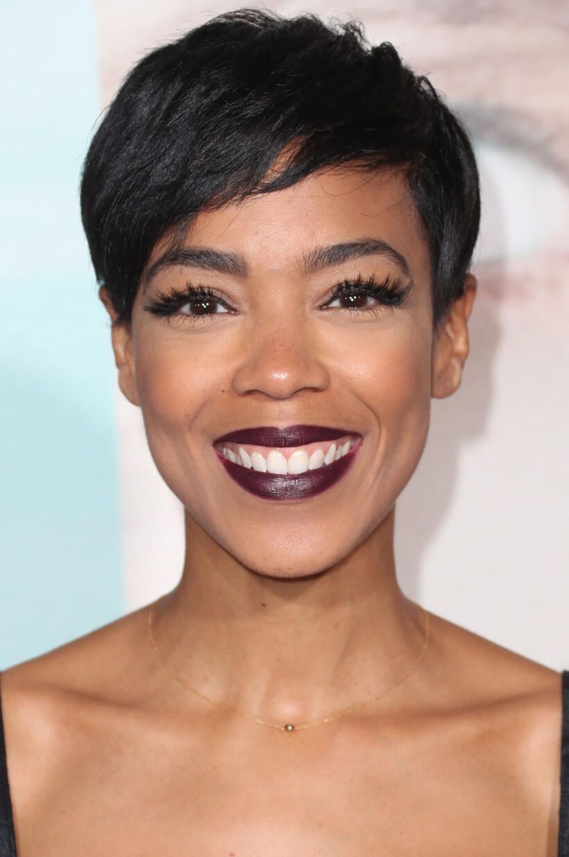Jazmyn Simon at the premiere of HBO's "Big Little Lies" in Hollywood.