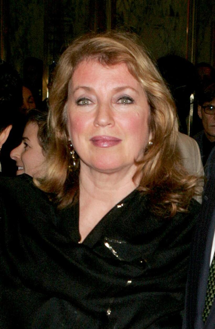 Joanna Shimkus at the Broadway opening of "The Color Purple."