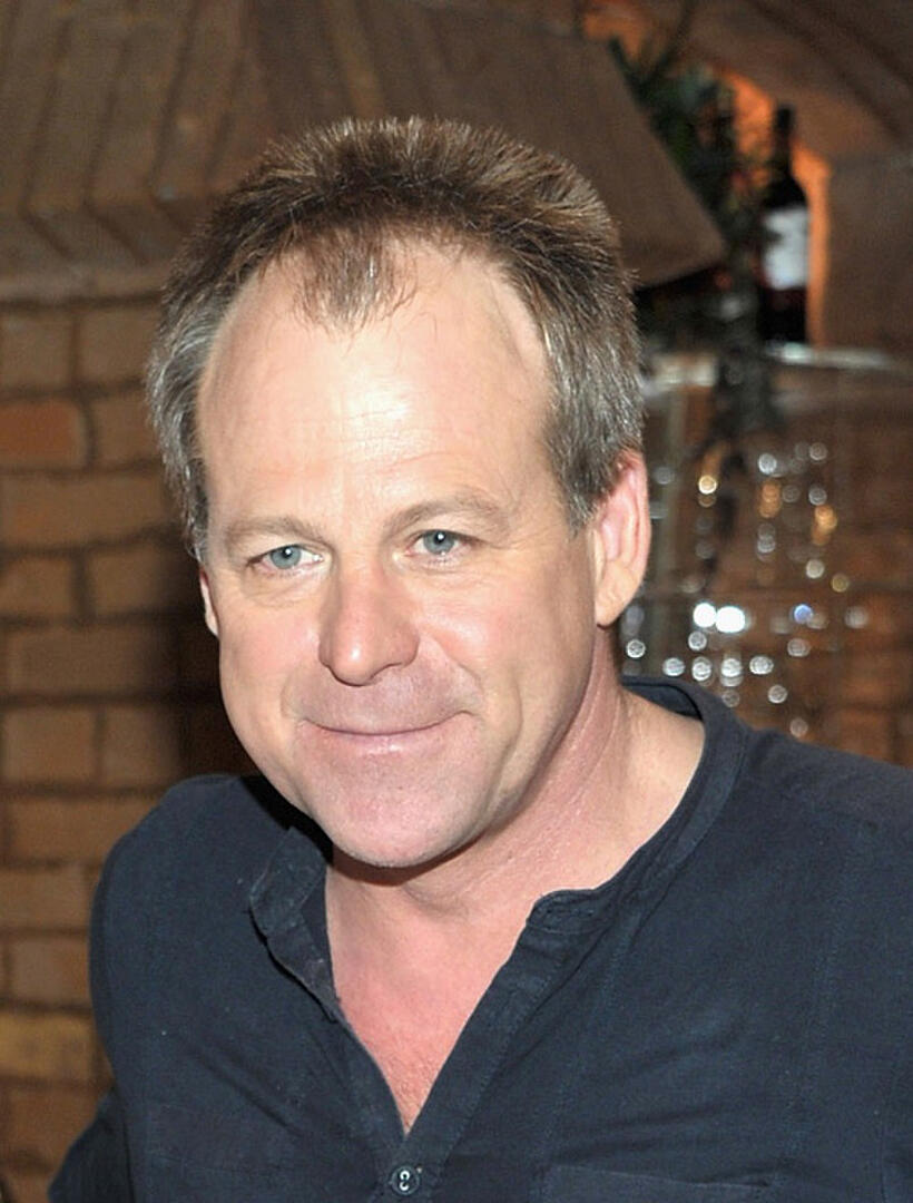Kin Shriner at the CBS "The Young And The Restless" 38th Anniversary Cake Cutting Ceremony in California.