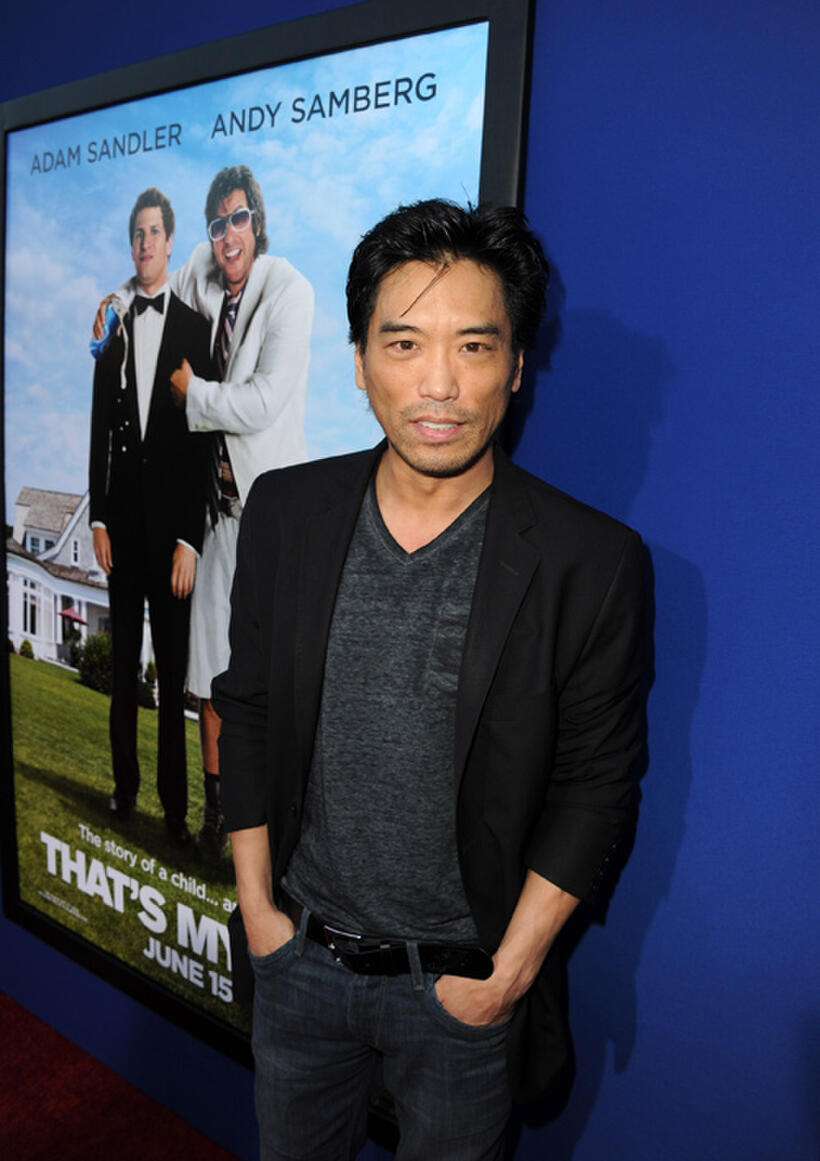 Peter Shinkoda at the California premiere of "That's My Boy."