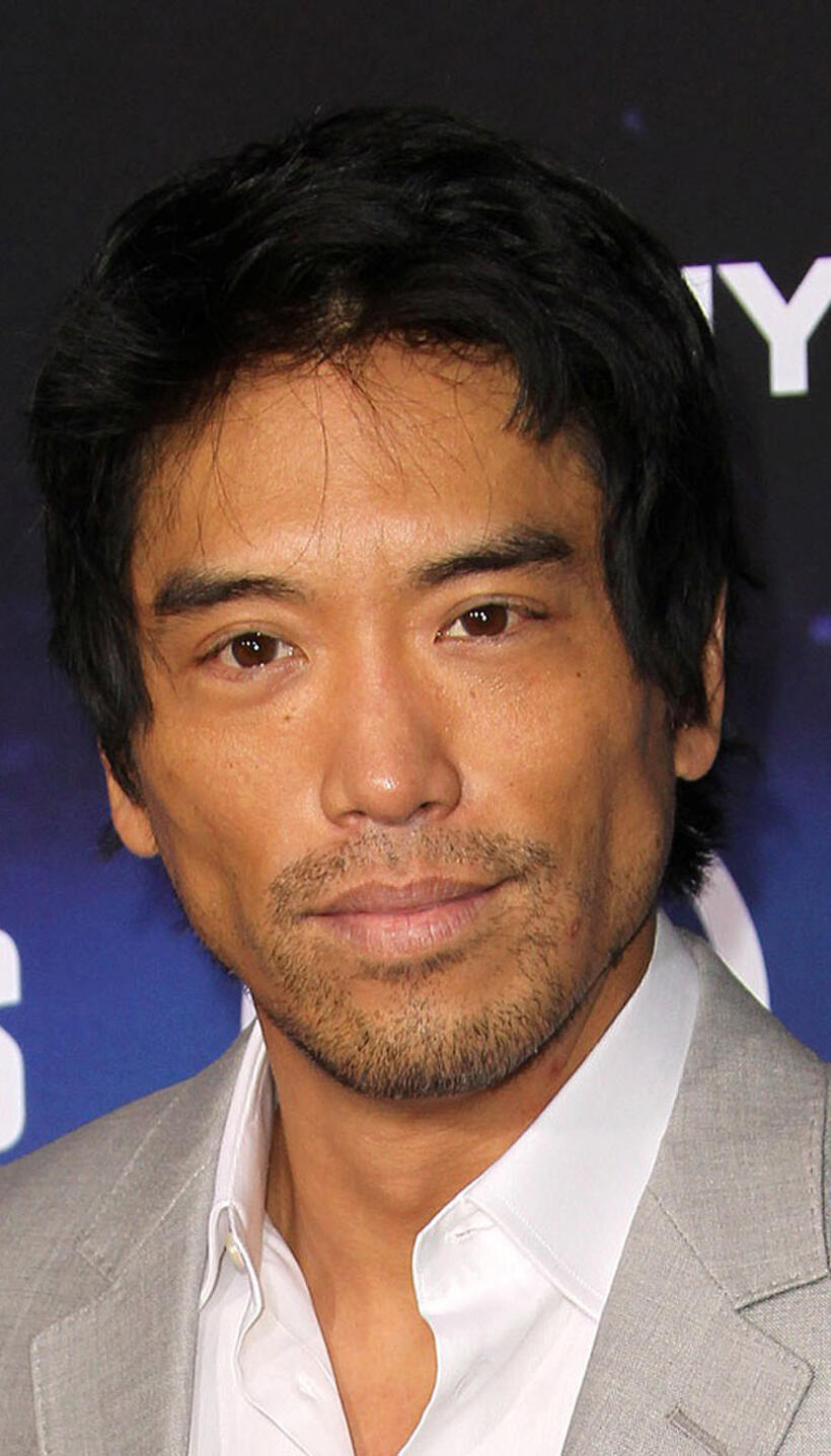 Peter Shinkoda at the California premiere of "Falling Skies."