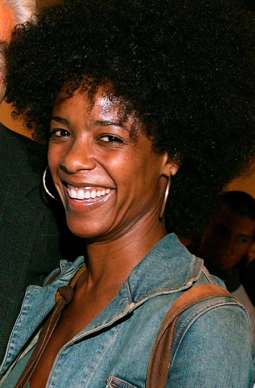 Leslie Silva at the after party of the Celebrity Reading of "Voices Of A People's History Of The United States" in California.
