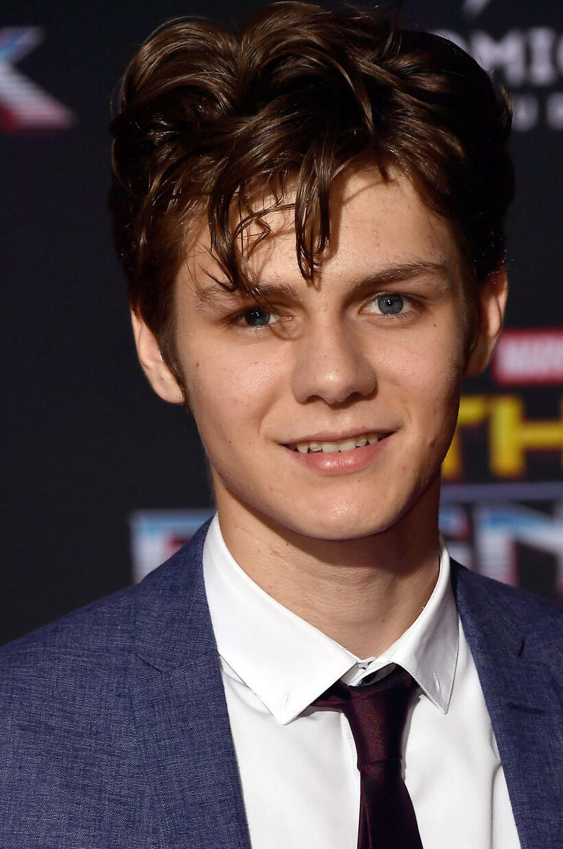 Ty Simpkins at the world premiere of "Thor: Ragnaraok" in Hollywood.