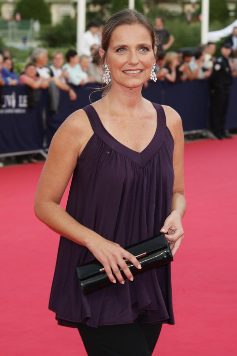 Leonor Silveira at the premiere of "Miracle At St. Anna" during the 34th Deauville American Film Festival.