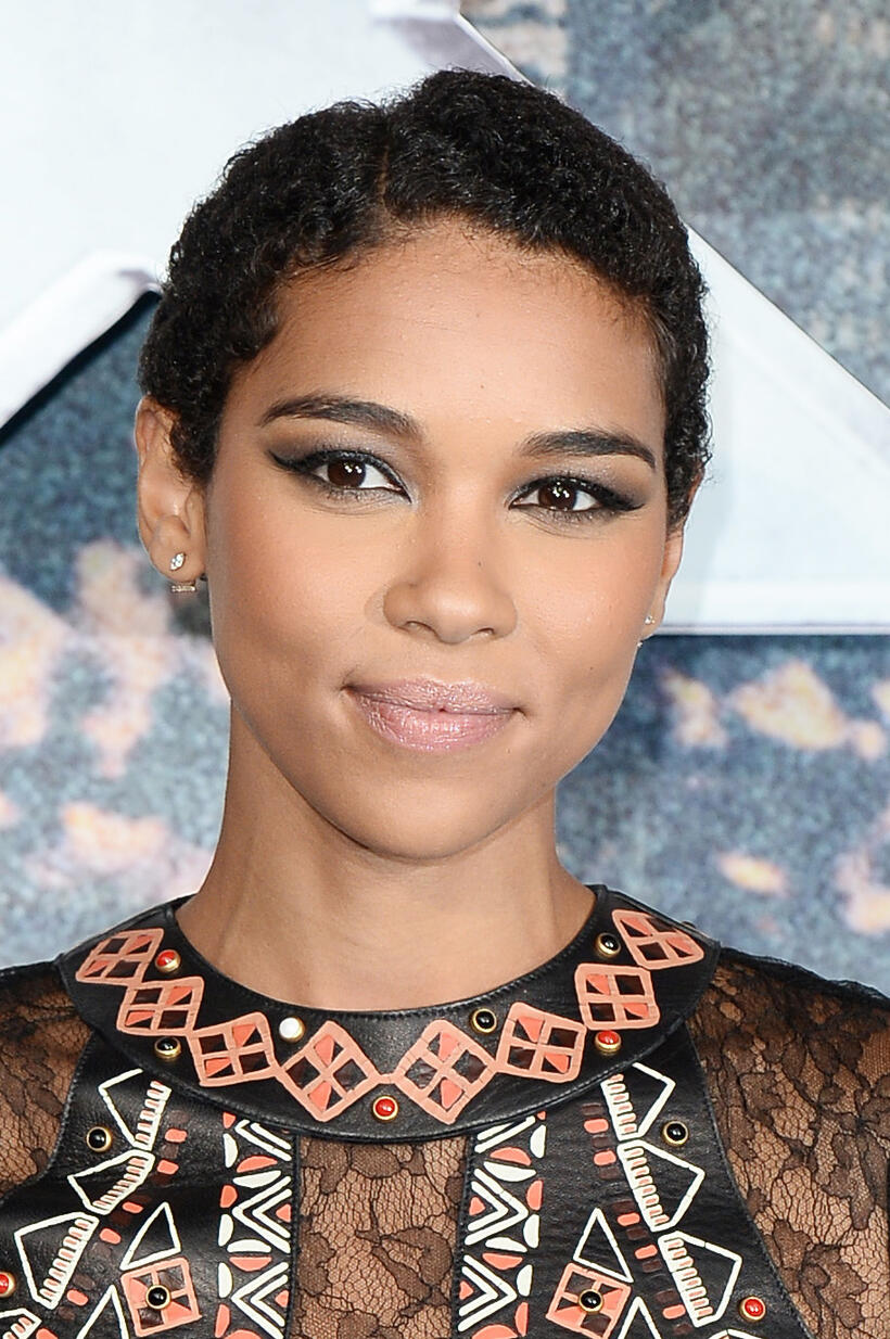 Alexandra Shipp at the Global Fan Screening of 'X-Men Apocalypse' at BFI IMAX.