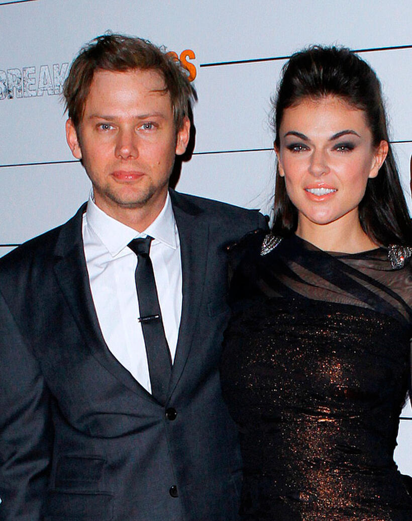 Jimmi Simpson and Serinda Swan at the New York premiere of "Breakout Kings."