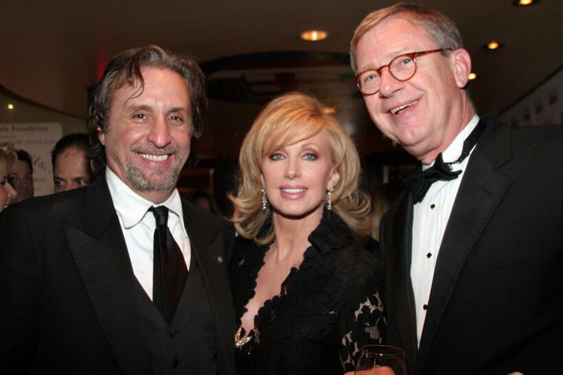 Ron Silver, Morgan Fairchild and Michael Baron at the Correspondents After Party hosted by Capitol File Magazine.