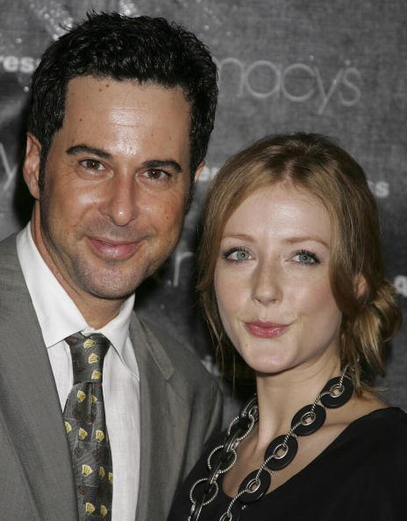 Jonathan Silverman and Jennifer Finnigan at the Macy's Passport auction and fashion show in celebration of it's 25th anniversary.