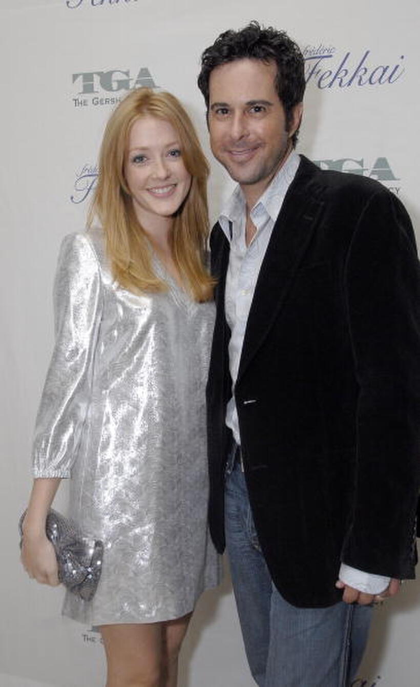 Jonathan Silverman and Jennifer Finnigan at the Gersh Agency pre-Emmy party.