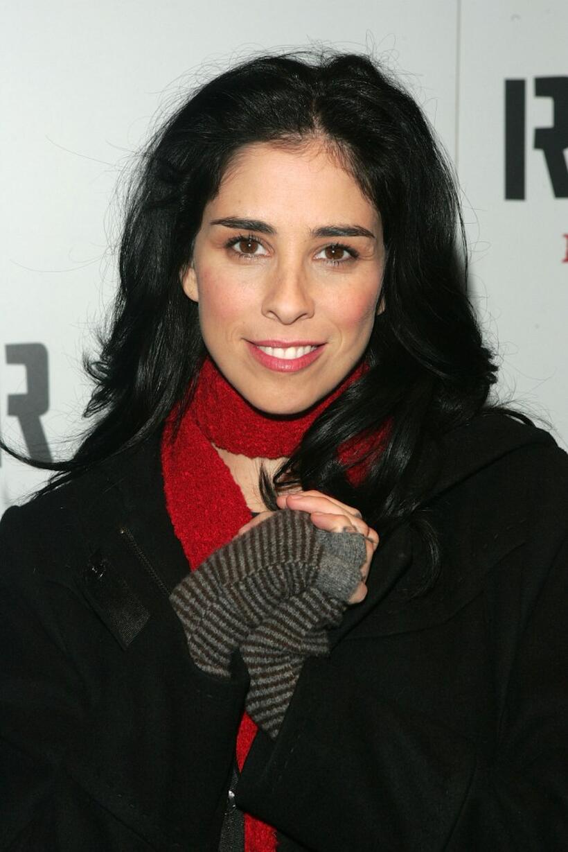 Sarah Silverman at the premiere of "Rent."
