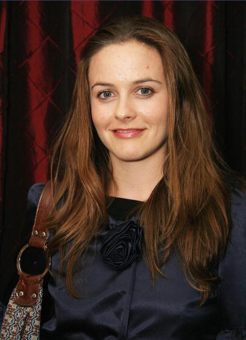 Alicia Silverstone at the creative coalition VIP "Salome" party.