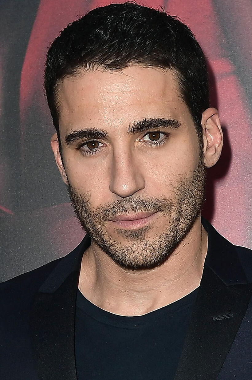 Miguel Angel Silvestre at the premiere of Netflix's "Ingobernable" in Miami.