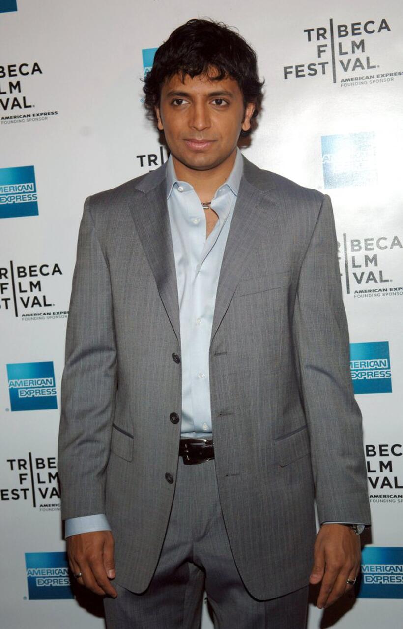 M. Night Shyamalan at the M. Night Shyamalan book reading during the Tribeca Film Festival.