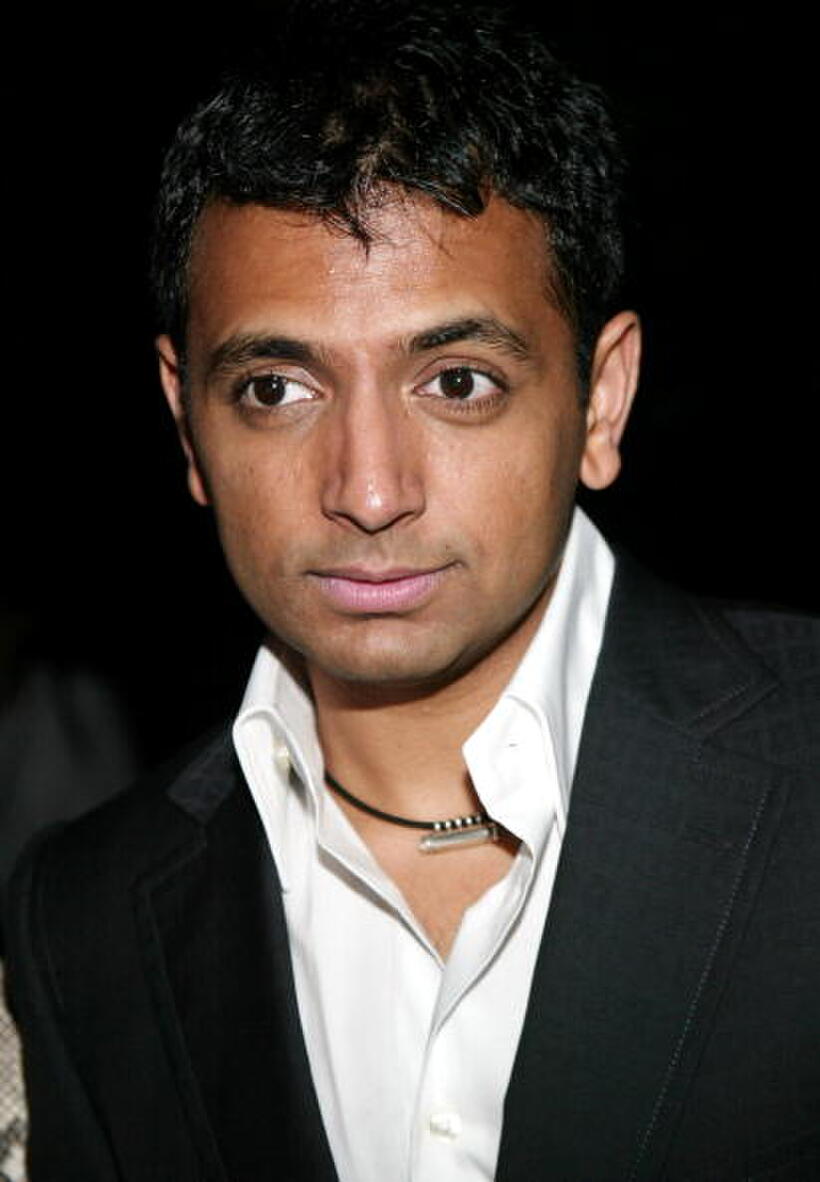 M. Night Shyamalan at the premiere of "The Village".