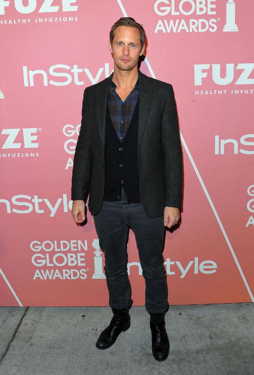 Alexander Skarsgard at the 2nd Annual Golden Globes Party.