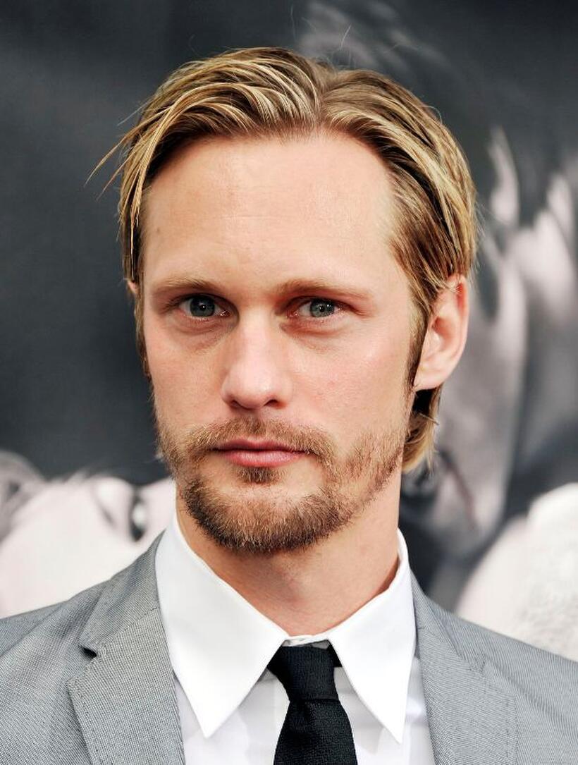 Alexander Skarsgard at the premiere of "True Blood."