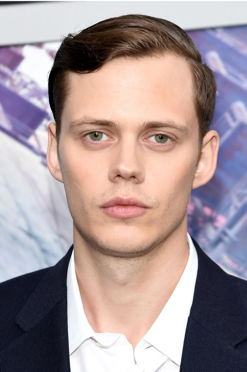 Bill Skarsgard at the New York premiere of "Allegiant".