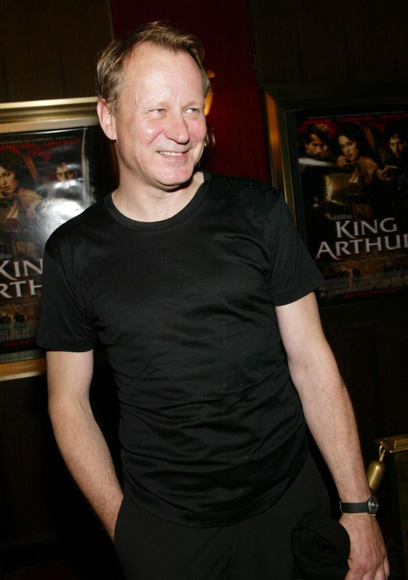 Stellan Skarsgard at the world premiere of "King Arthur."