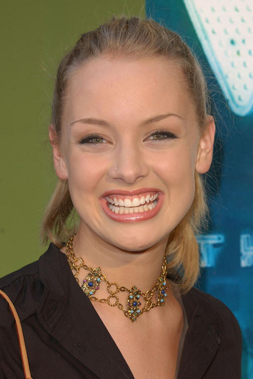 Rachel Skarsten at the WB Network's 2002 Summer party.