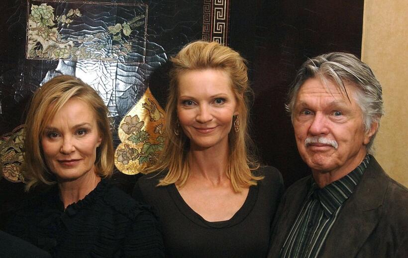 Jessica Lange, Joan Allen and Tom Skerritt at the Toronto International Film Festival reception of "Bonneville."