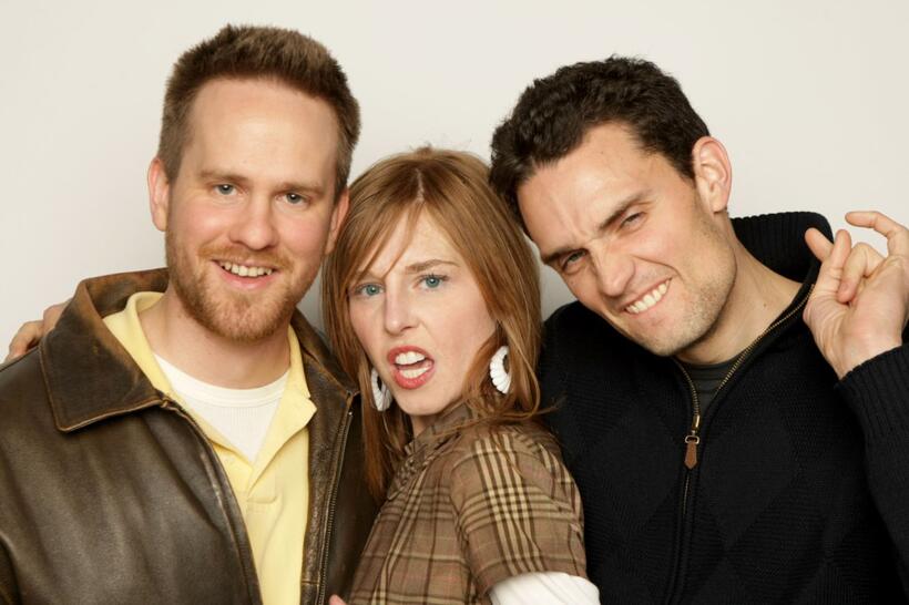 Danny Roew, Tonya Cornelisse and Graham Sibley at the 2008 Sundance Film Festival.