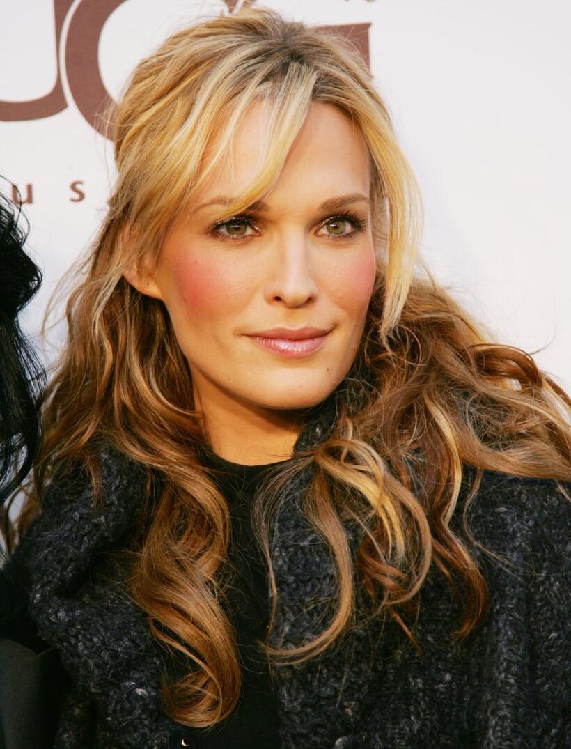 Molly Sims at the UGG Australia flagship store opening.