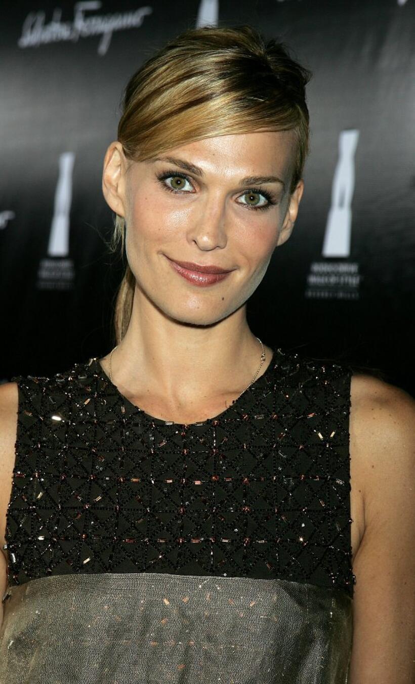 Molly Sims at the Rodeo Drive walk of style awards ceremony.