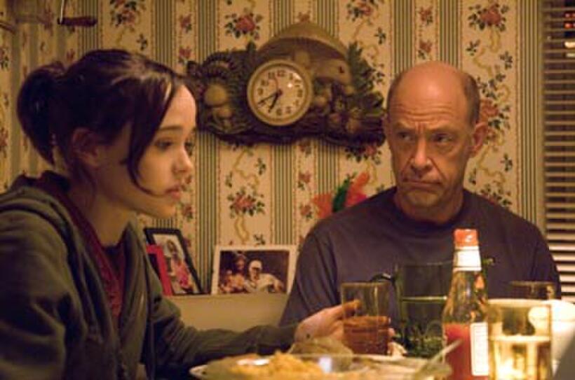 Ellen Page and J.K. Simmons in "Juno."
