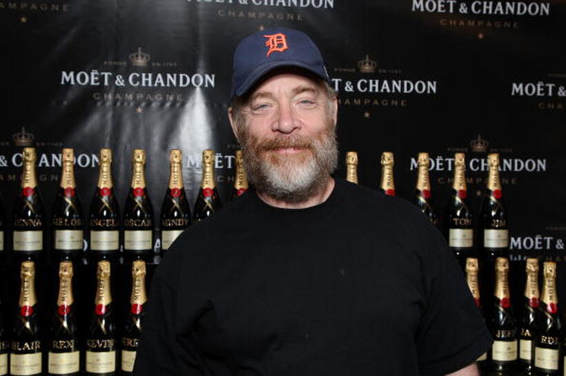 J.K. Simmons at the Moet & Chandon suite.