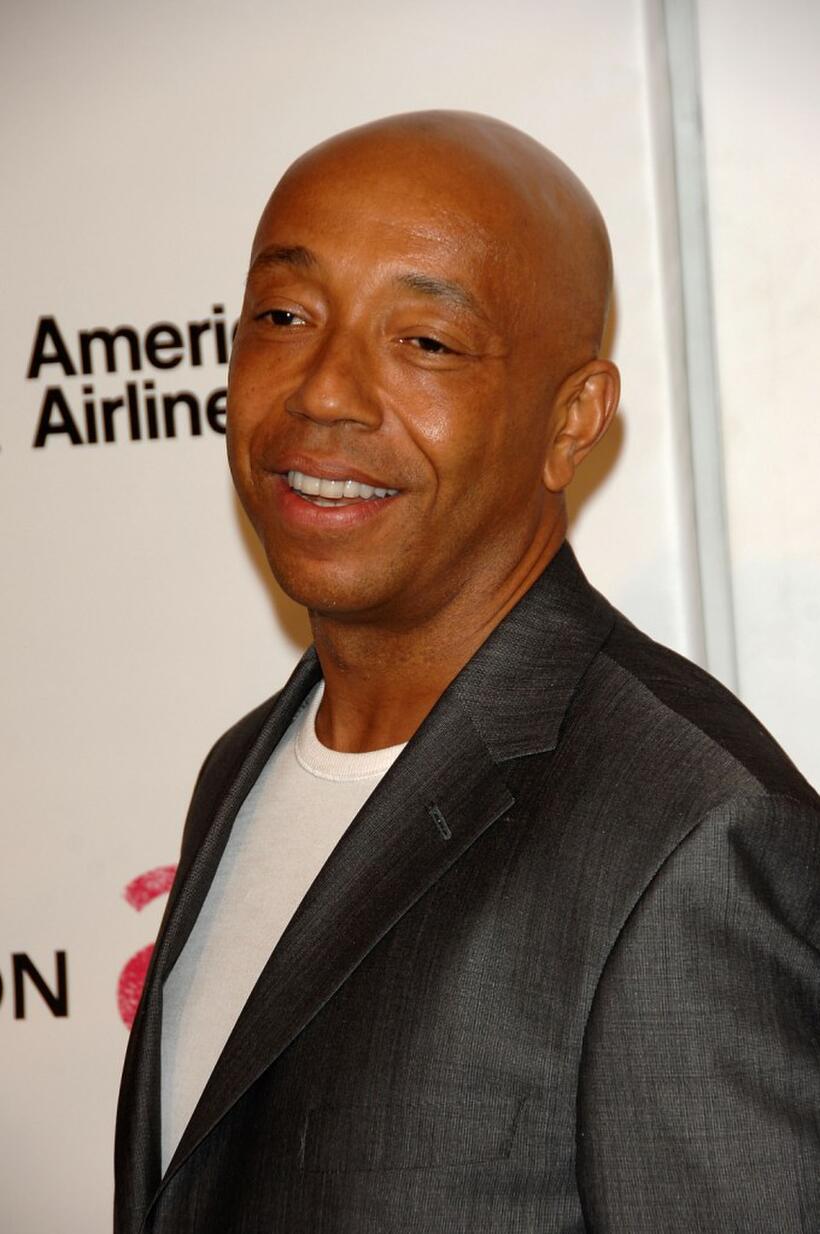 Russell Simmons at the 16th Annual Elton John AIDS Foundation Academy Awards viewing party.