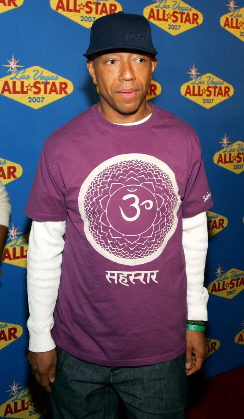 Russell Simmons at the 2007 NBA All-Star Game.