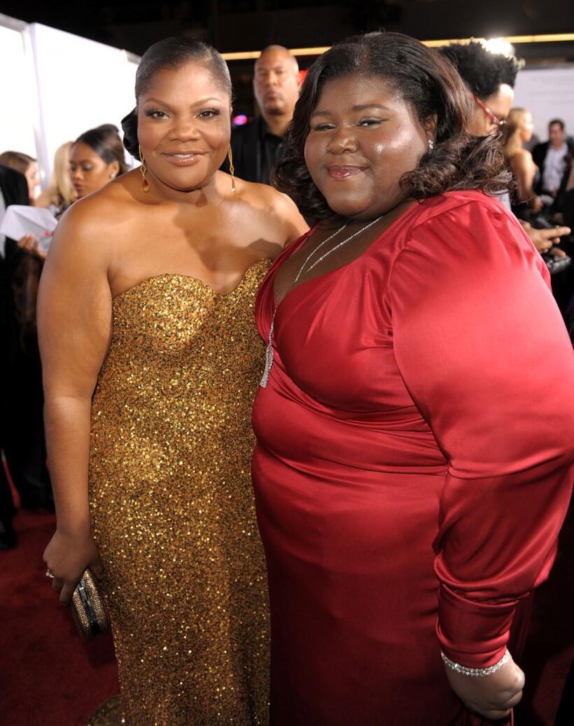 Mo'Nique and Gabourey Sidibe at the screening of "Precious: Based On The Novel 'PUSH' By Sapphire" during the AFI FEST 2009.